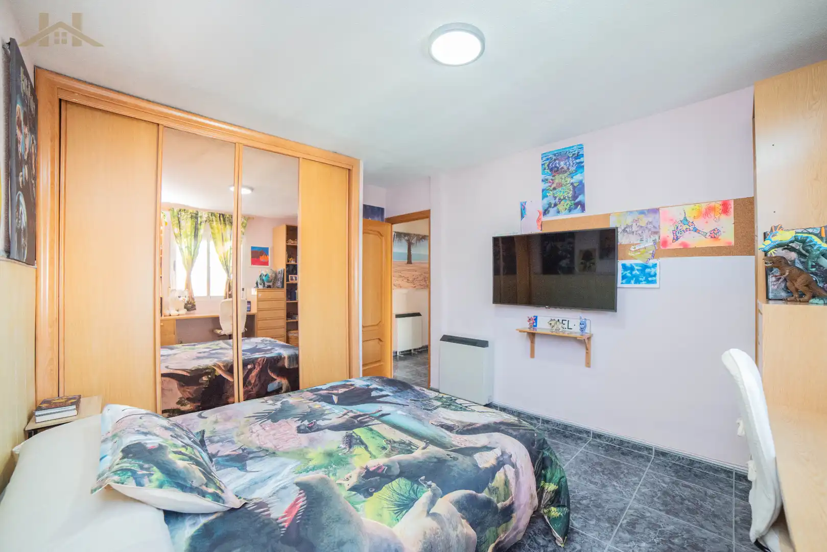 Schlafzimmer von Haus oder Chalet zum Verkauf in Méntrida mit Klimaanlage, Heizung und Privatgarten