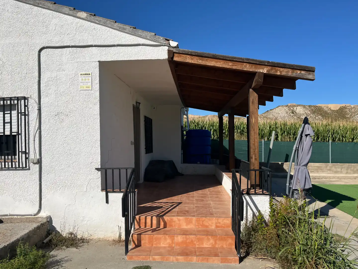 Vista exterior de Casa o chalet en venta en Osera de Ebro con Jardín privado, Terraza y Trastero