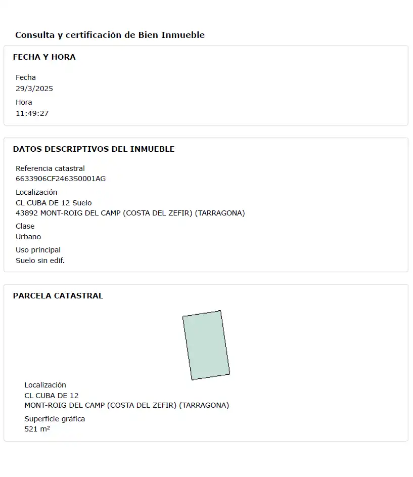 Residential land for sale in Carrer de Cuba 8, imagen 8