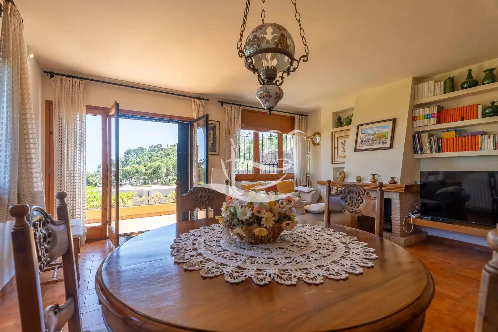 Dining room of Detached homes for sale in Palafrugell  with Air Conditioner, Heating and Storage room