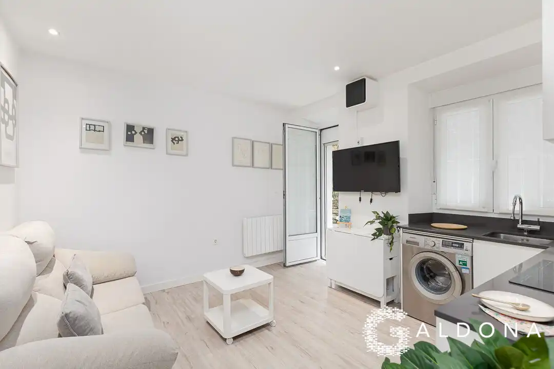 Sala de estar de Piso en venta en Donostia - San Sebastián  con Aire acondicionado, Calefacción y Terraza