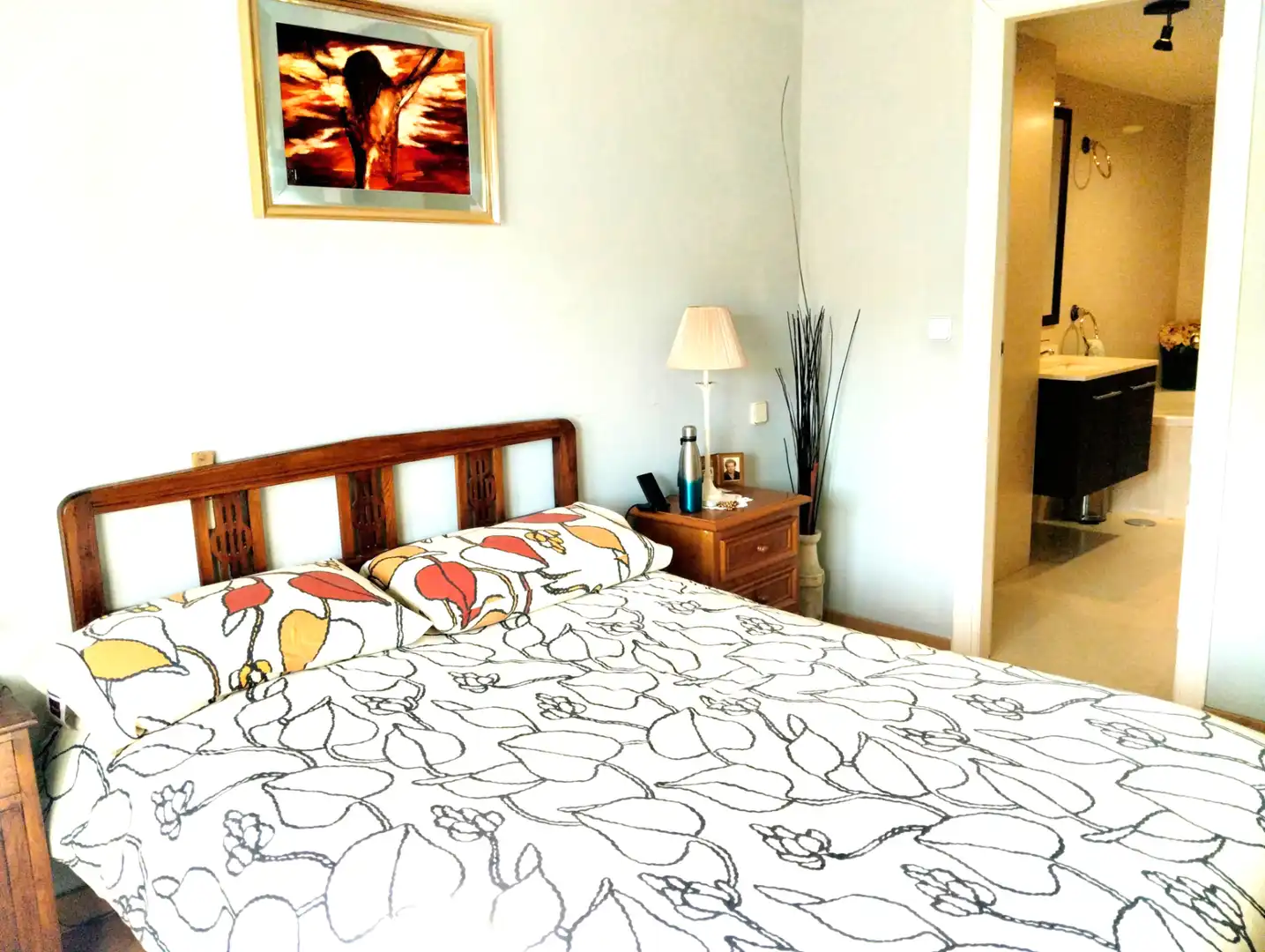 Habitación de Casa adosada en venta en San Lorenzo de El Escorial con Aire acondicionado, Calefacción y Jardín privado