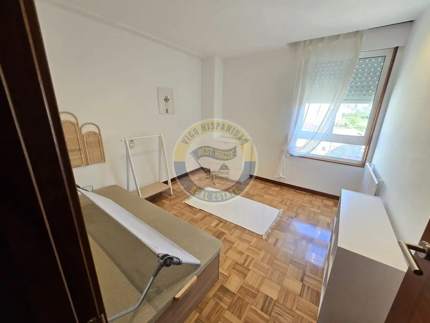 Bedroom of Flat for rent in Vigo   with Heating and Furnished