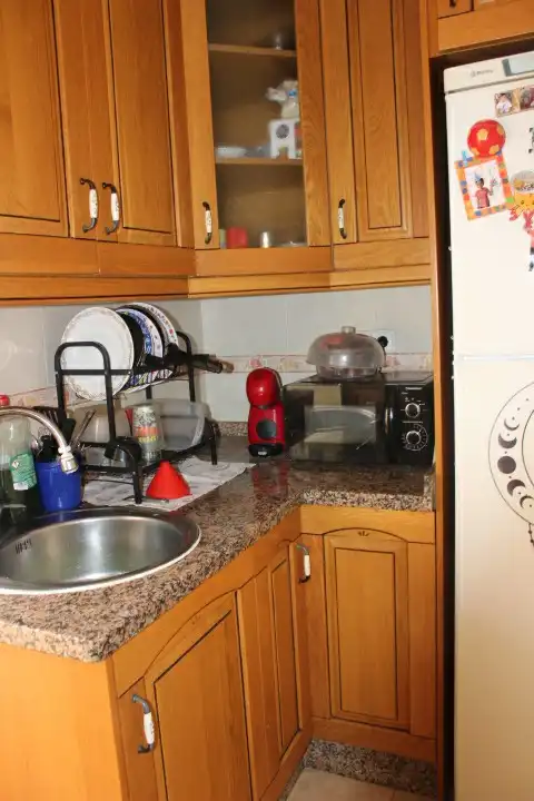 Küche von Wohnung zum Verkauf in Alicante / Alacant mit Möbliert und Balkon