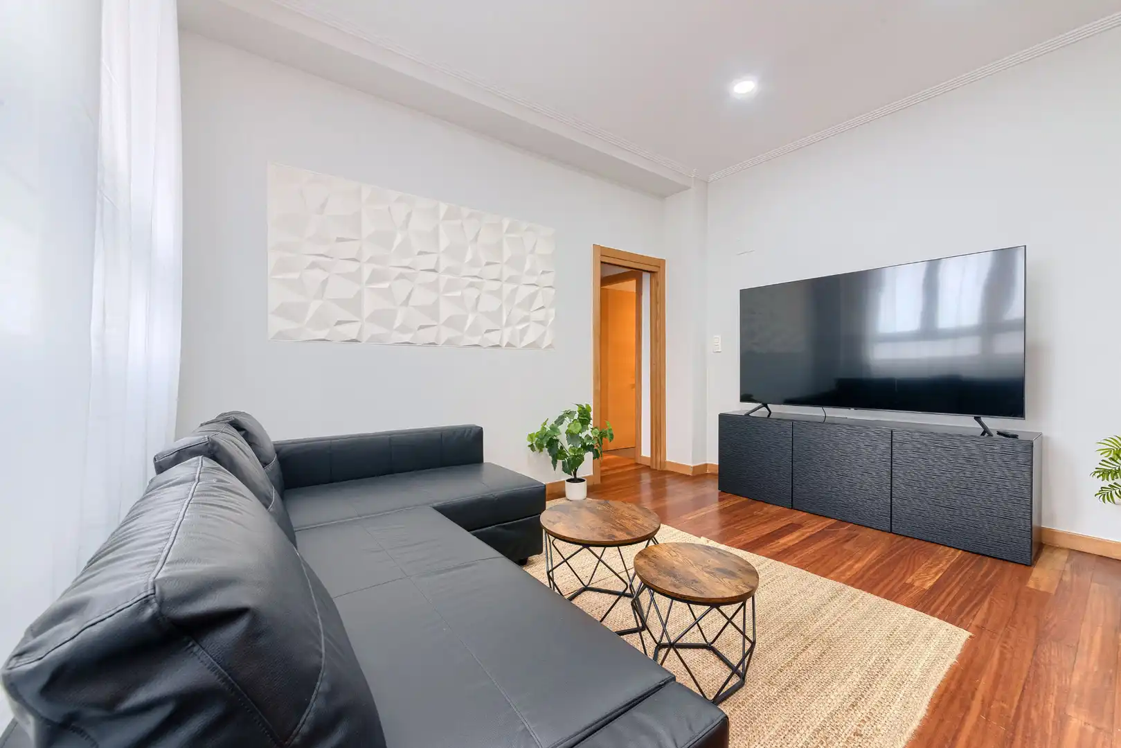 Sala de estar de Apartamento de alquiler en Barakaldo  con Calefacción, Amueblado y Lavadora