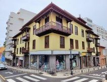 Vista exterior de Pis de lloguer en Puerto de la Cruz amb Parquet, Moblat i Forn