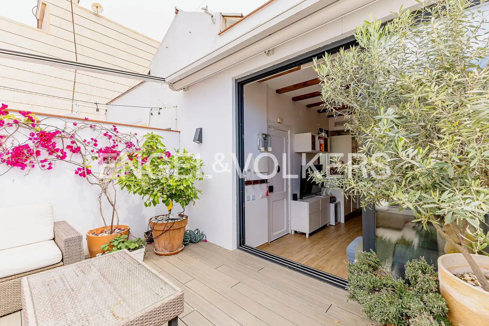 Terraza de Ático en venta en Barcelona con Aire acondicionado, Calefacción y Parquet