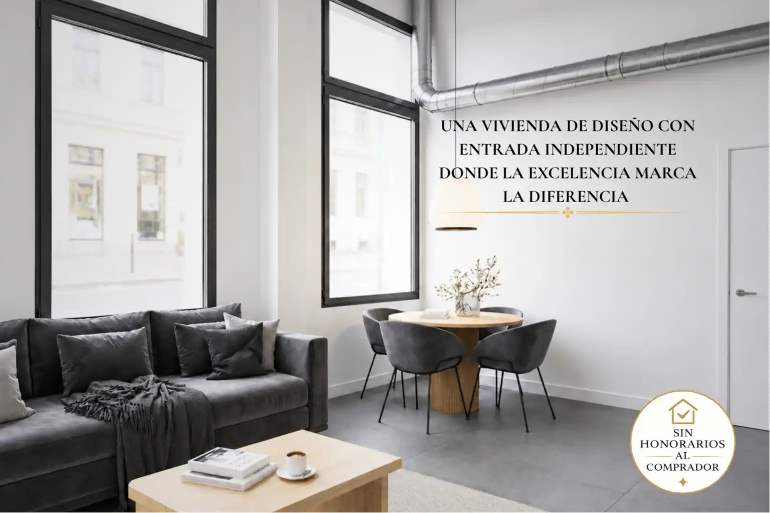 Sala de estar de Piso en venta en Terrassa con Aire acondicionado y Calefacción
