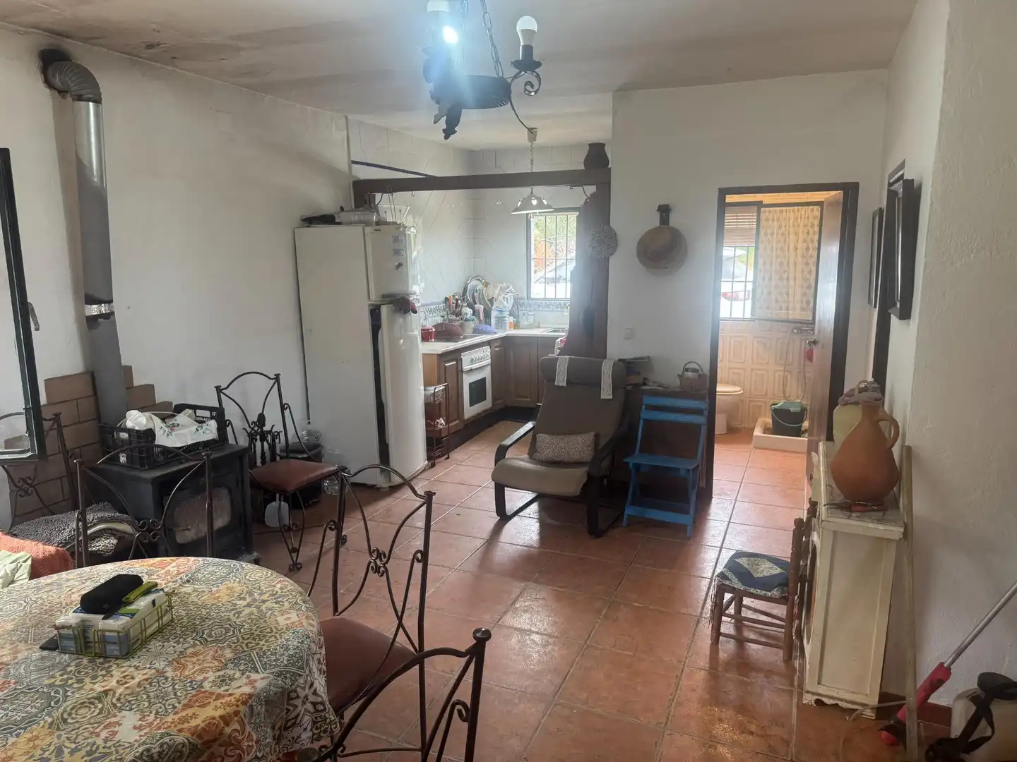 Cuina de Finca rústica en venda en Cantillana amb Terrassa
