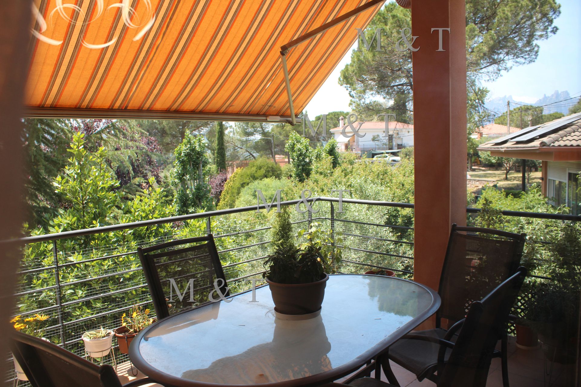 Terrassa de Casa o xalet en venda en Vacarisses amb Aire condicionat, Calefacció i Jardí privat