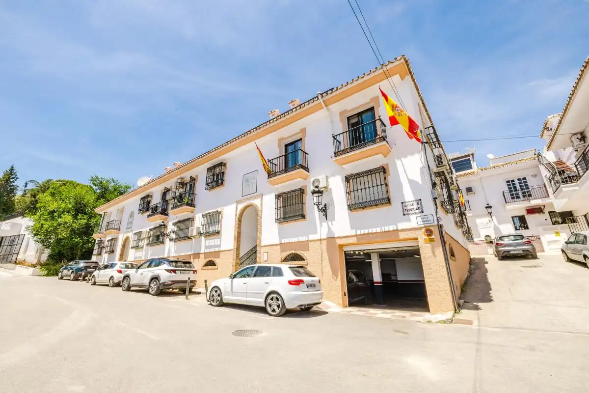 Vista exterior de Pis en venda en Benalmádena amb Aire condicionat, Calefacció i Terrassa