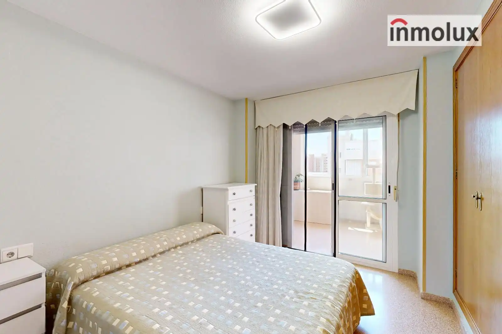 Bedroom of Flat for sale in Alicante / Alacant  with Air Conditioner, Heating and Terrace