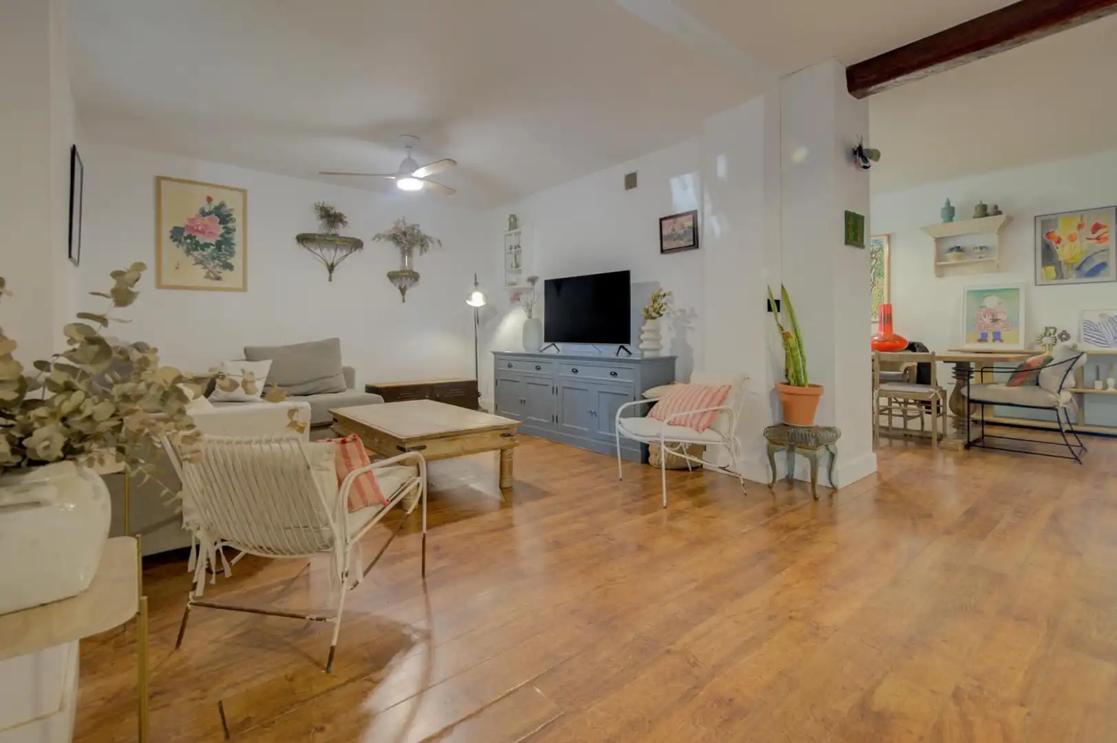 Sala de estar de Casa o chalet en venta en Elche / Elx con Calefacción, Jardín privado y Terraza