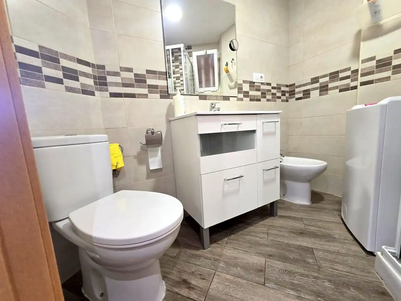 Bany de Apartament en venda en Gandia amb Aire condicionat, Terrassa i Moblat