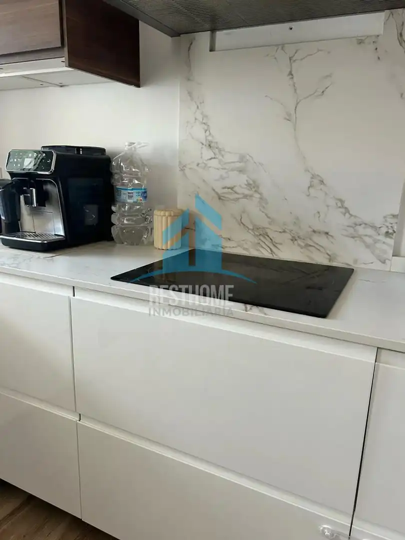 Cuina de Casa adosada en venda en Moraira amb Aire condicionat, Jardí privat i Terrassa