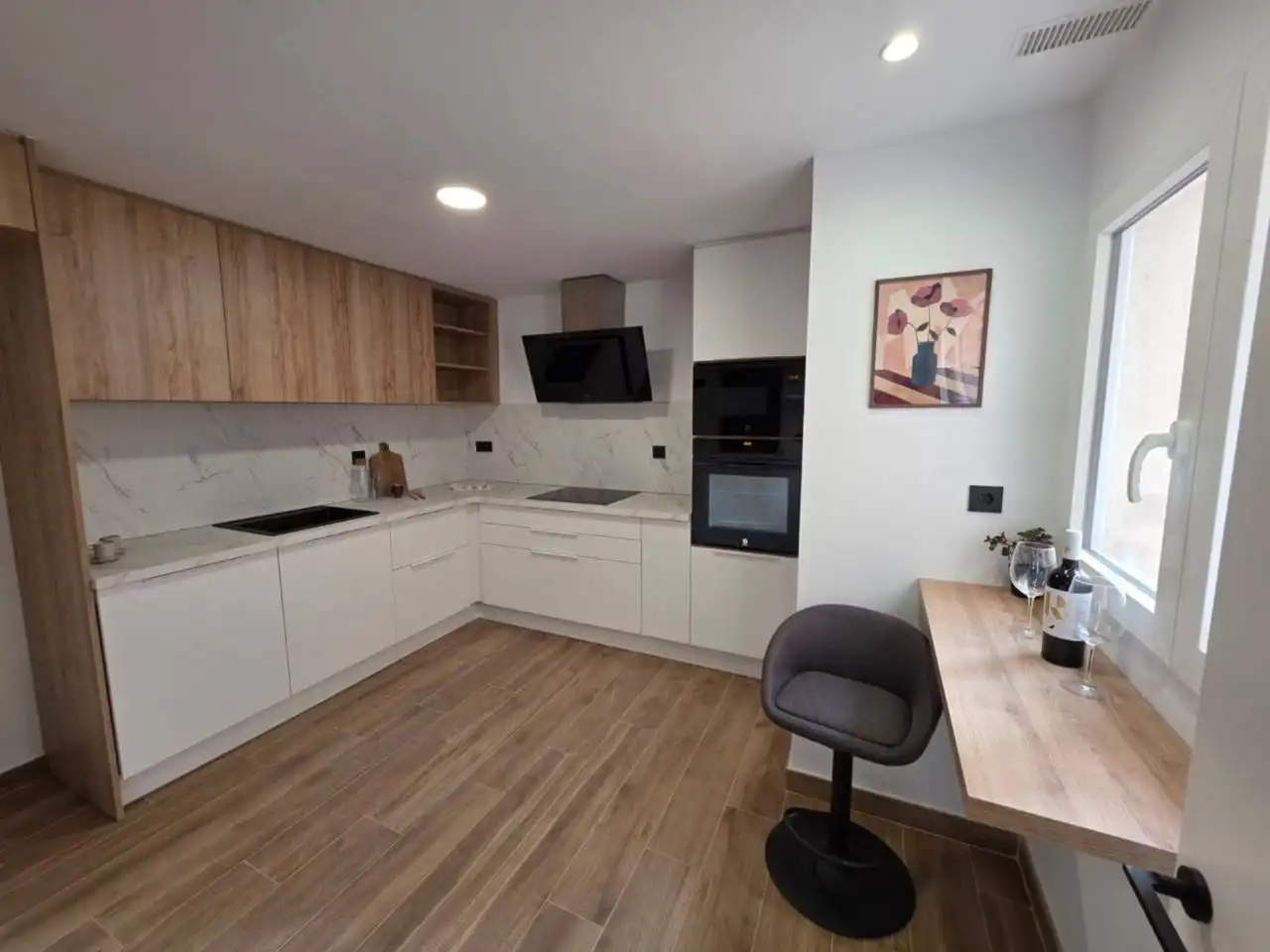 Cocina de Casa adosada en venta en Pozo Cañada con Calefacción y Piscina comunitaria
