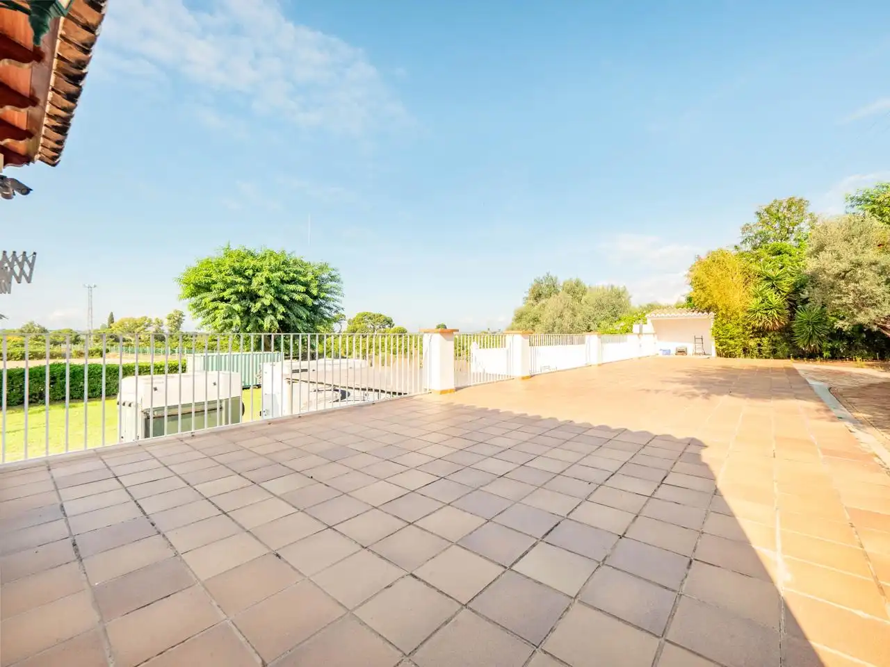 Terraza de Finca rústica en venta en Bétera con Aire acondicionado, Calefacción y Jardín privado