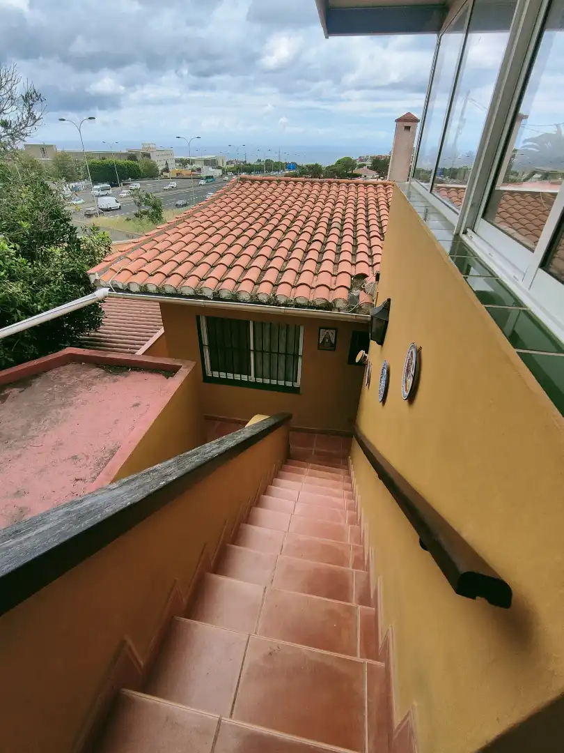 Exterior view of Houses for sale in San Cristóbal de la Laguna  with Private garden, Storage room and Internet