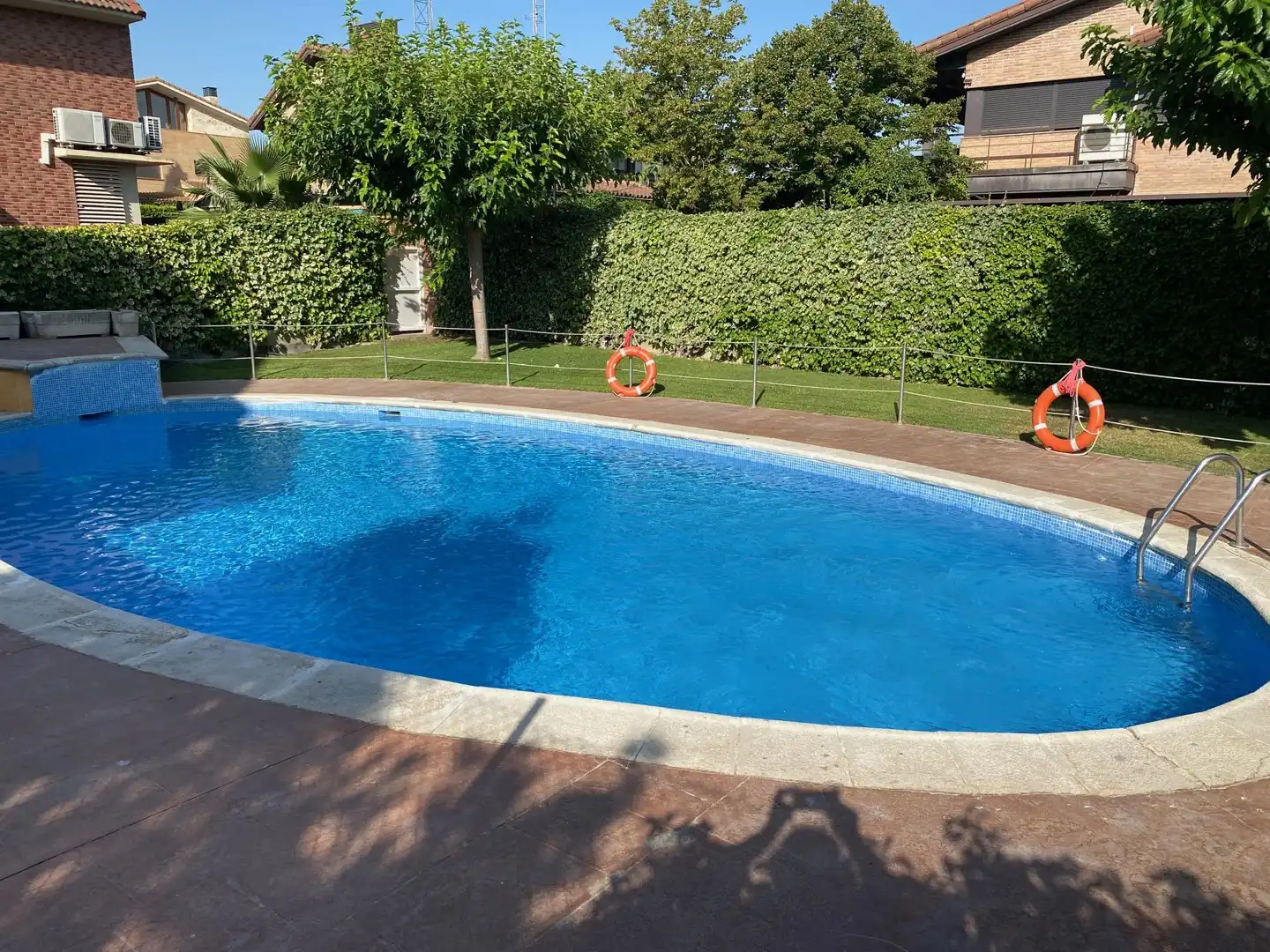 Piscina de Casa adosada en venda en Zaragoza amb Terrassa i Piscina