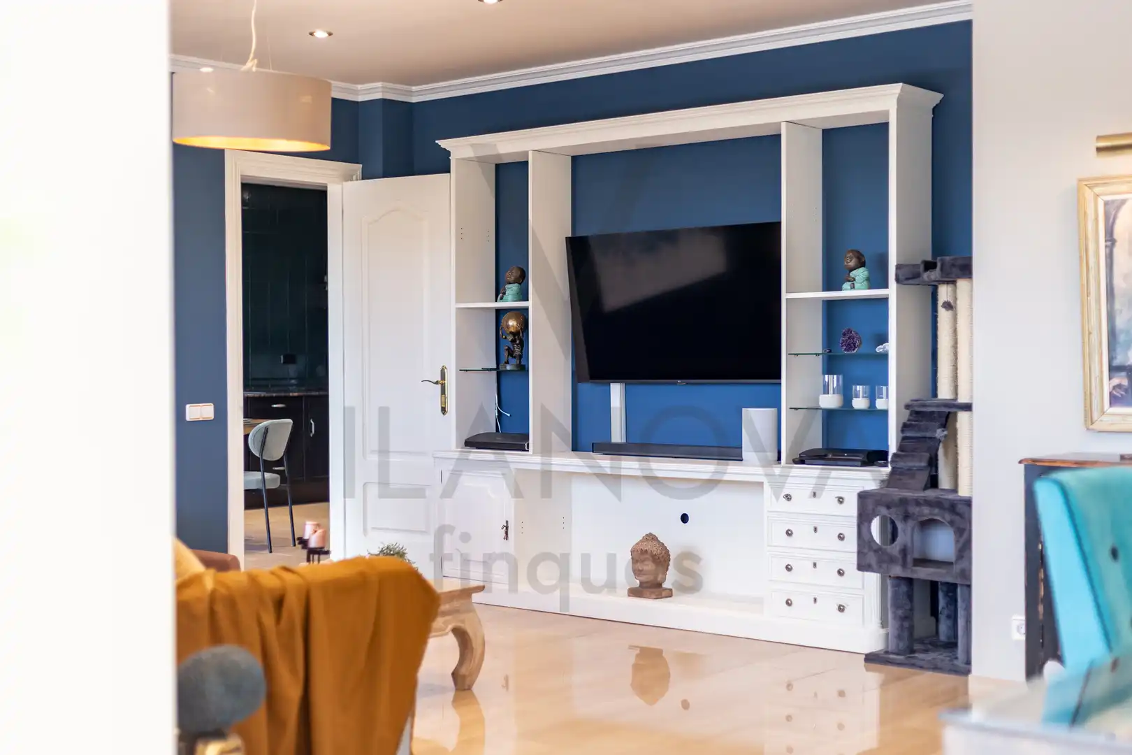 Sala d'estar de Casa o xalet en venda en Castellvell del Camp amb Aire condicionat, Calefacció i Jardí privat