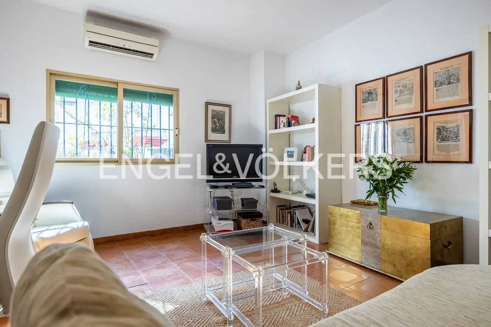 Living room of Attic for sale in Sevilla  with Air Conditioner, Heating and Terrace