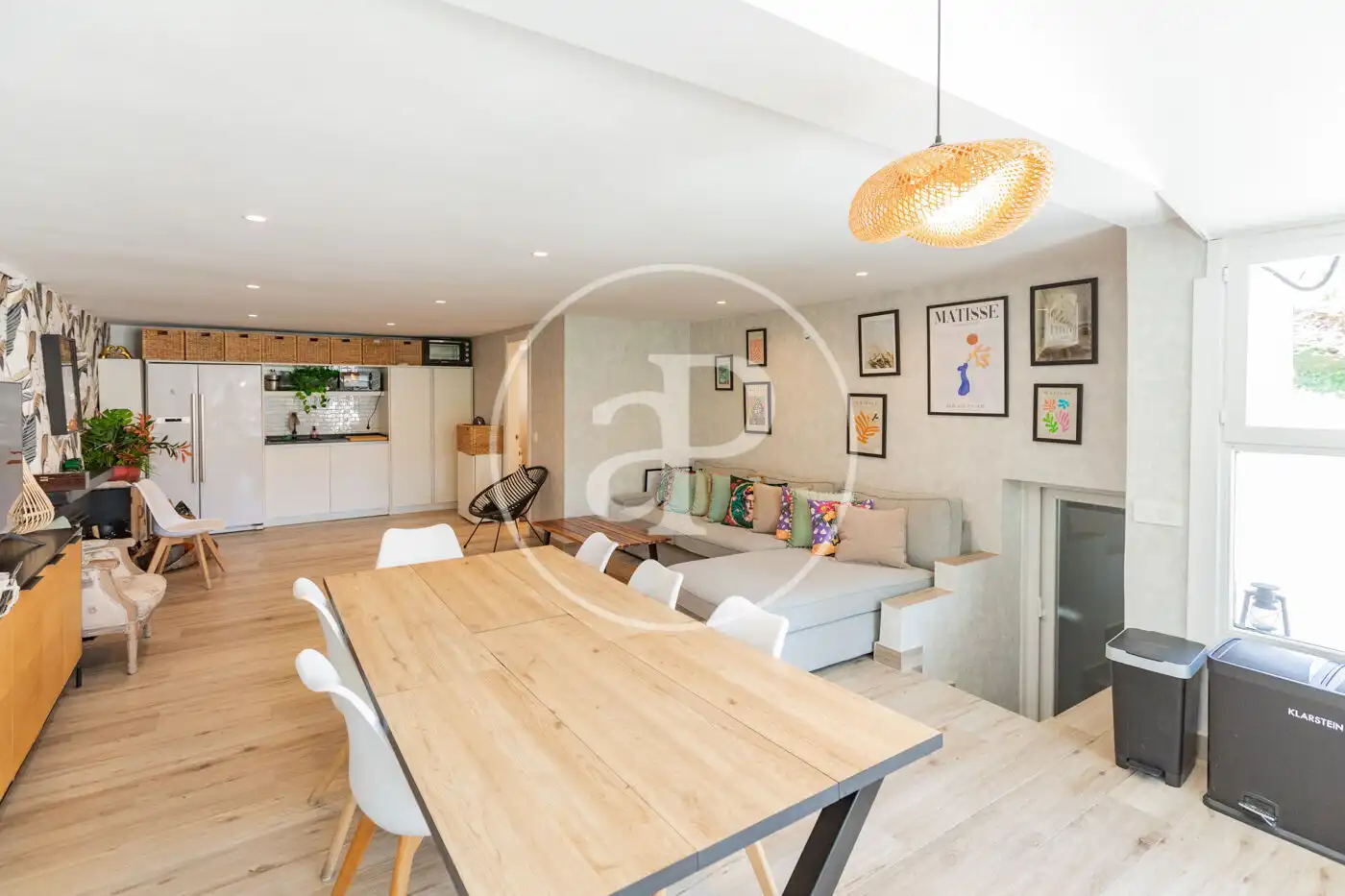 Wohnzimmer von Haus oder Chalet zum Verkauf in Pozuelo de Alarcón mit Klimaanlage, Heizung und Privatgarten