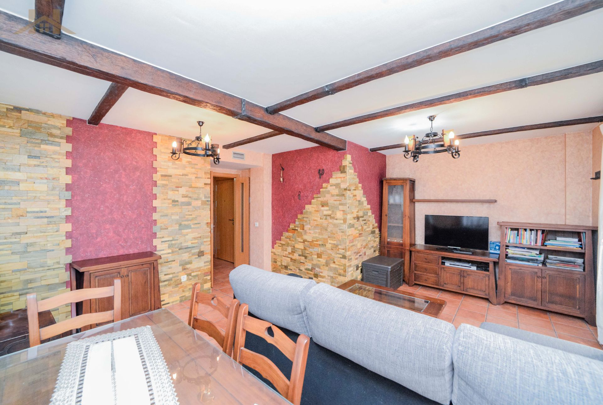Living room of Flat for sale in Móstoles  with Air Conditioner, Heating and Storage room