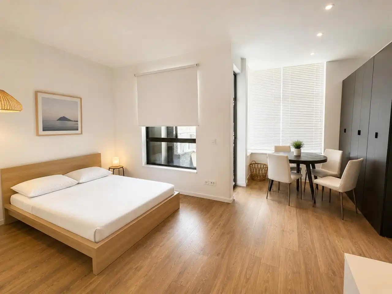 Bedroom of Study for rent in San Cristóbal de la Laguna  with Air Conditioner, Terrace and Furnished
