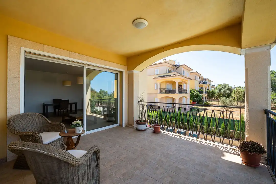 Terrasse von Wohnung zum Verkauf in  Palma de Mallorca mit Klimaanlage, Heizung und Terrasse