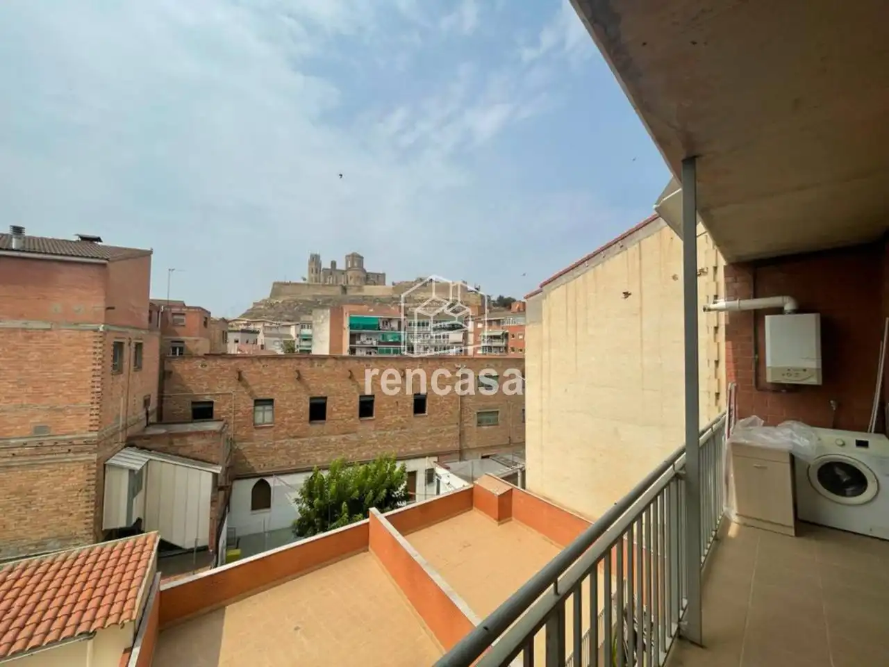 Vista exterior de Pis en venda en Lleida amb Calefacció, Moblat i Balcó