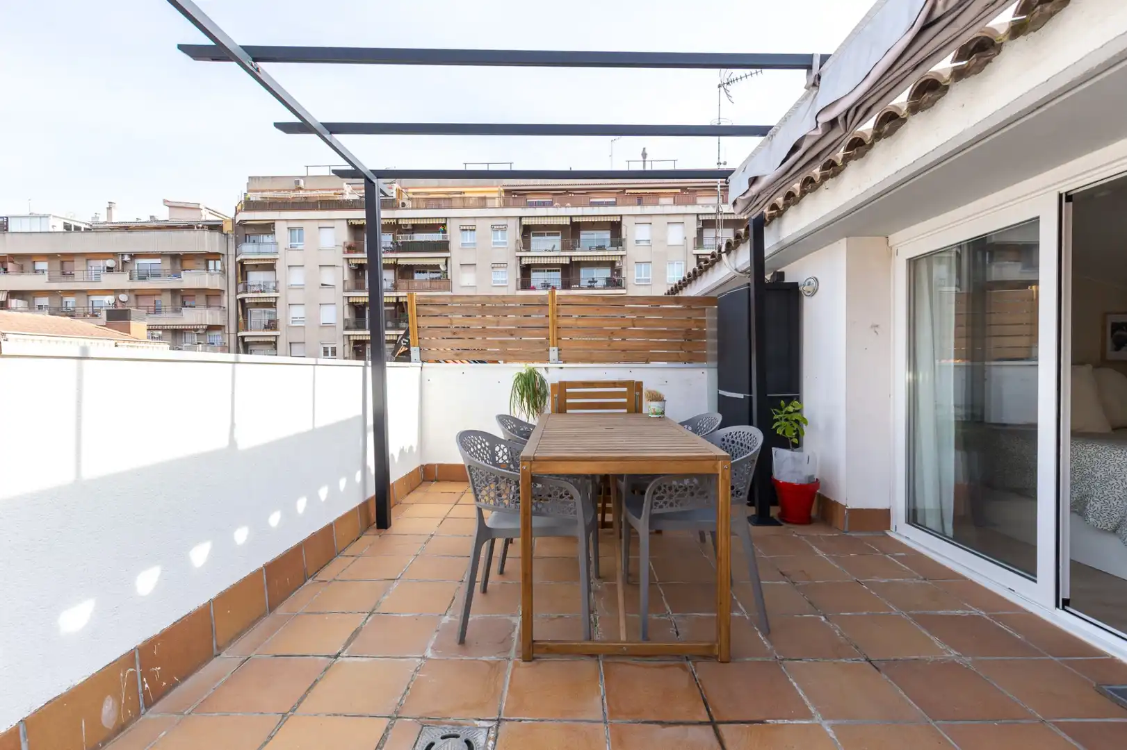 Terraza de Ático en venta en Rubí con Aire acondicionado, Calefacción y Terraza