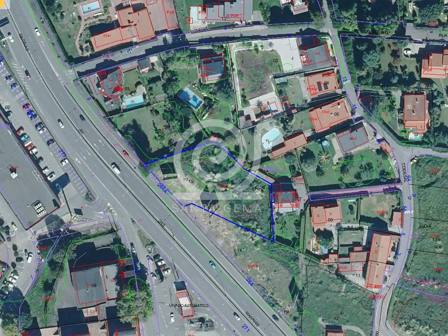 Residential land for sale in Avenida das Mariñas, imagen 2