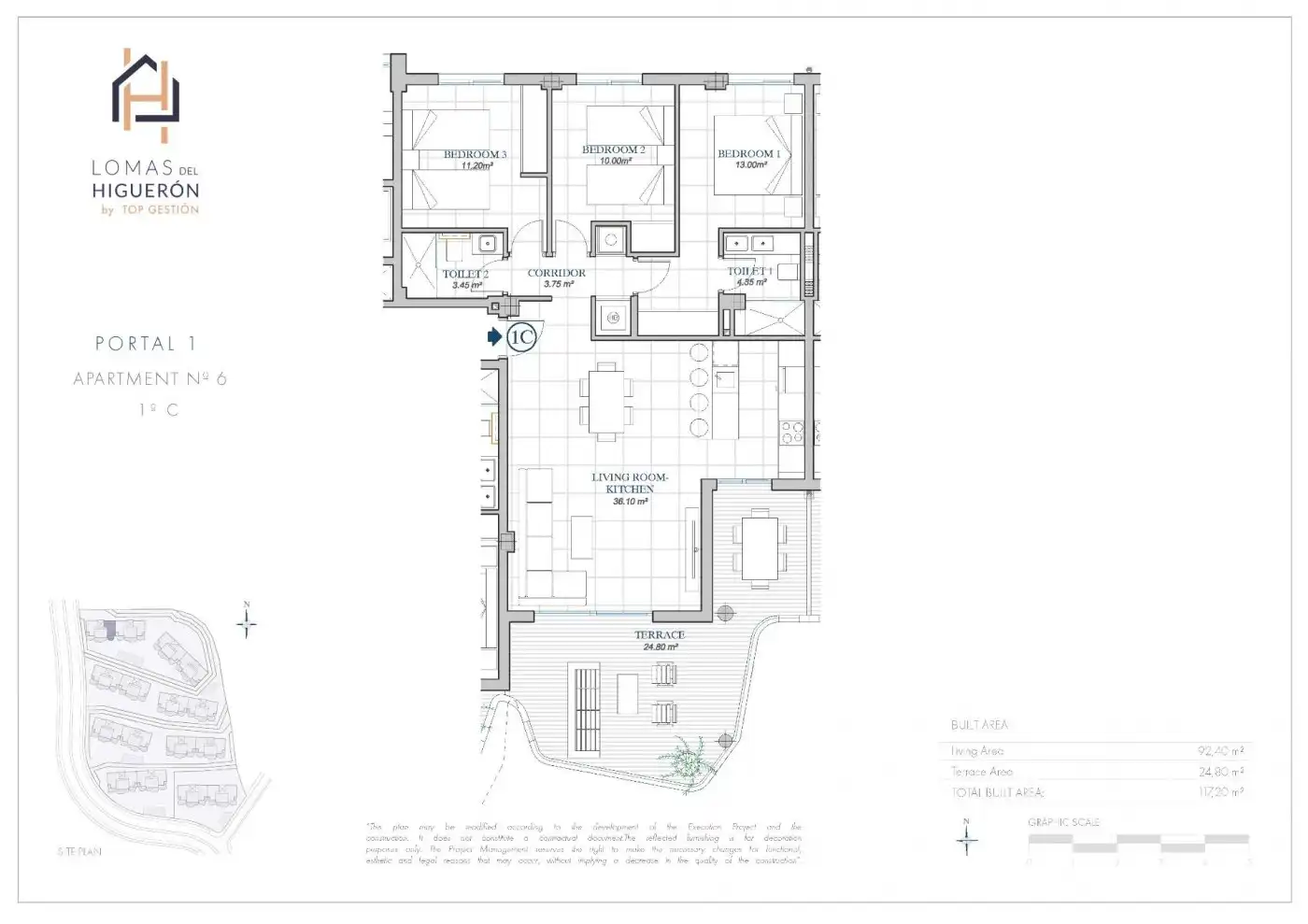 Apartment with pool for sale in Avenida ur-5 reserva del higueron, imagen 29