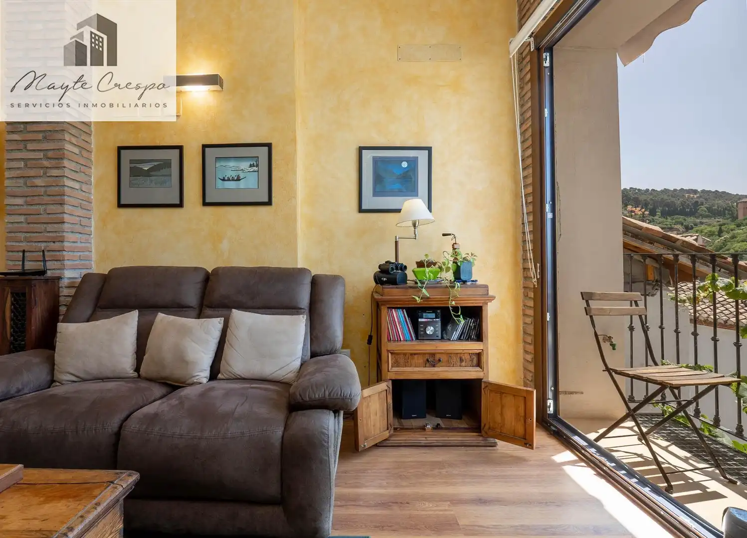 Sala de estar de Casa o chalet en venta en Albaicín