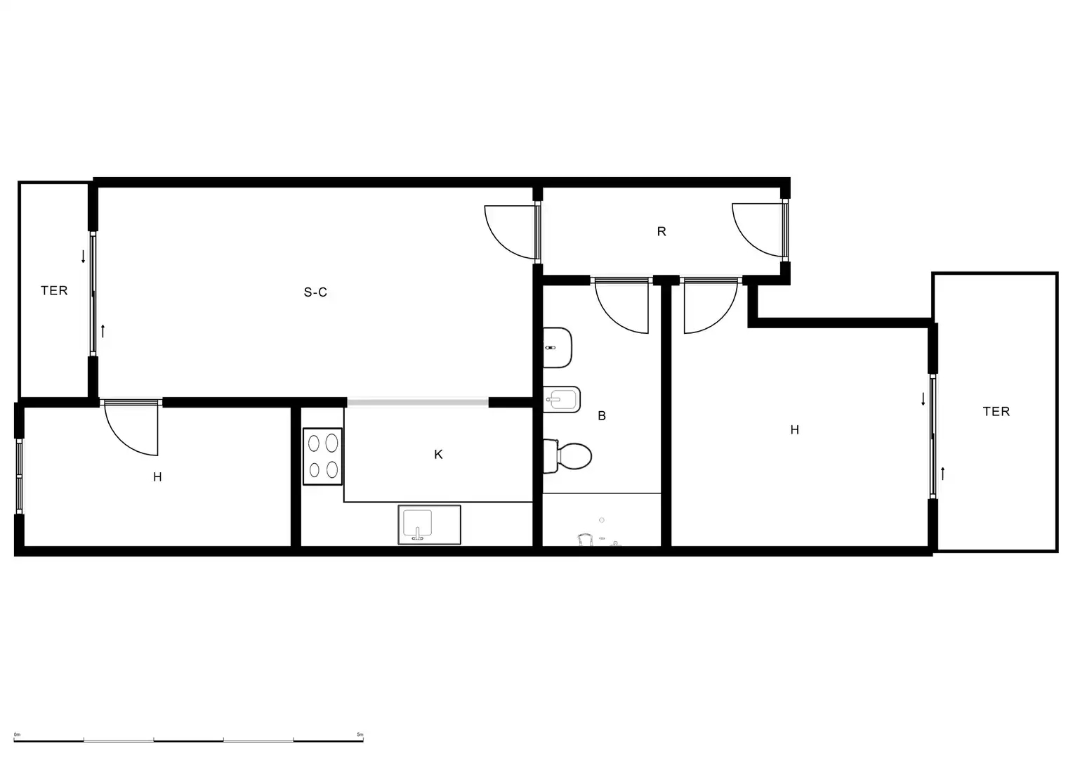 Piso con ascensor en venta en C/ Vint i vuit, imagen 2
