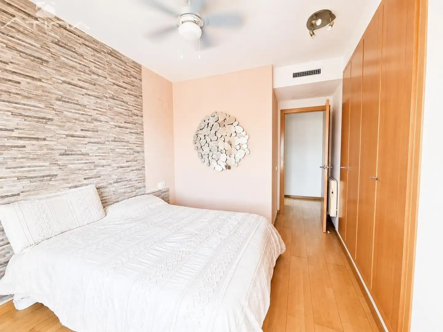 Bedroom of Flat for sale in Gandia  with Air Conditioner, Heating and Parquet flooring