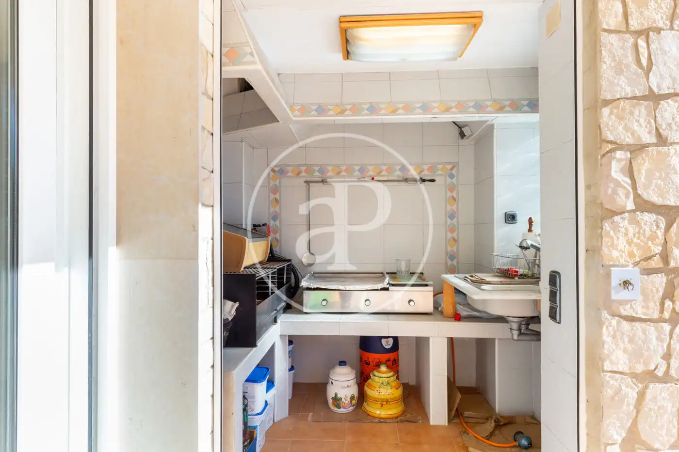 Cocina de Casa o chalet en venta en Serra con Aire acondicionado, Calefacción y Jardín privado