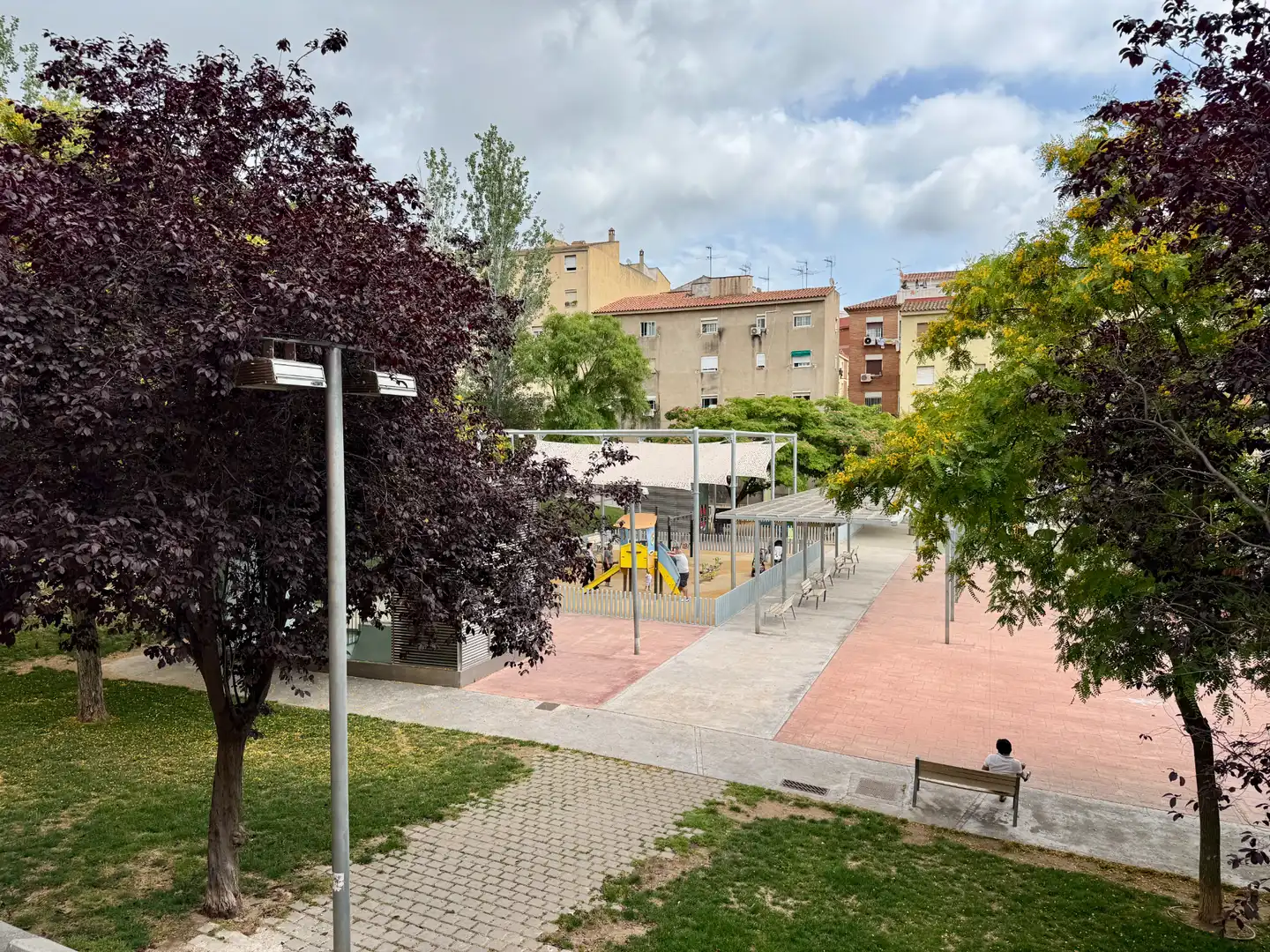 Vista exterior de Piso en venta en Barcelona con Aire acondicionado, Calefacción y Parquet