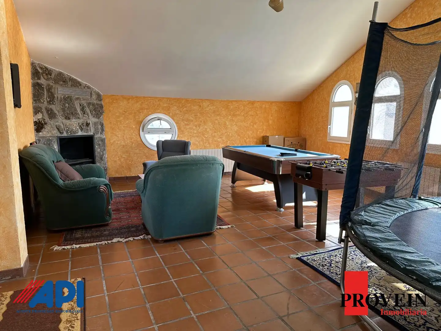 Living room of Houses for sale in Santa Cruz del Retamar  with Heating, Private garden and Parquet flooring