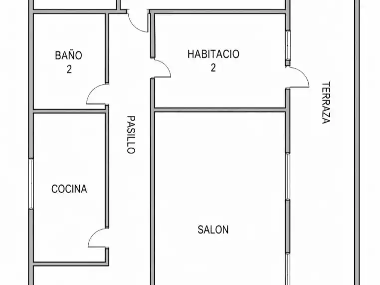 Apartament de lloguer en  Madrid Capital amb Aire condicionat, Piscina i Balcó
