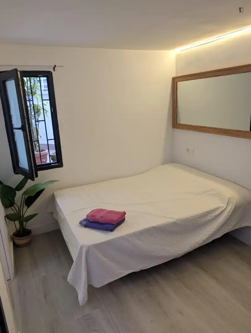 Bedroom of Houses for rent in Madrid  with Air Conditioner, Furnished and Washing machine