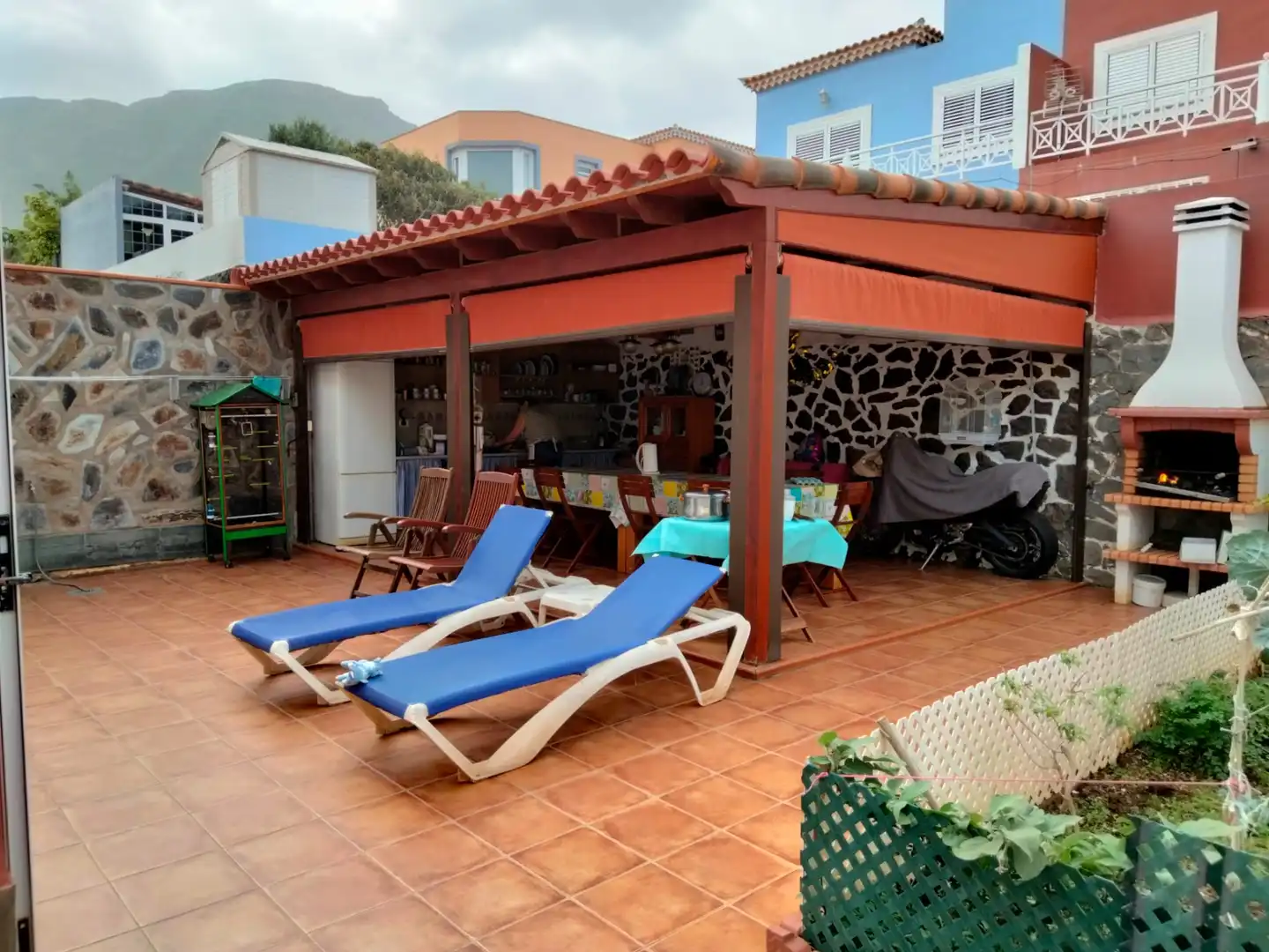 Terraza de Casa o chalet en venta en San Cristóbal de la Laguna con Jardín privado, Terraza y Piscina