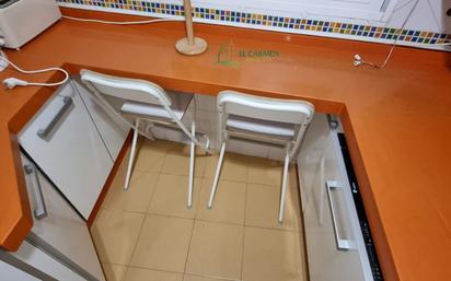 Kitchen of Flat for sale in  Sevilla Capital  with Air Conditioner, Terrace and Furnished