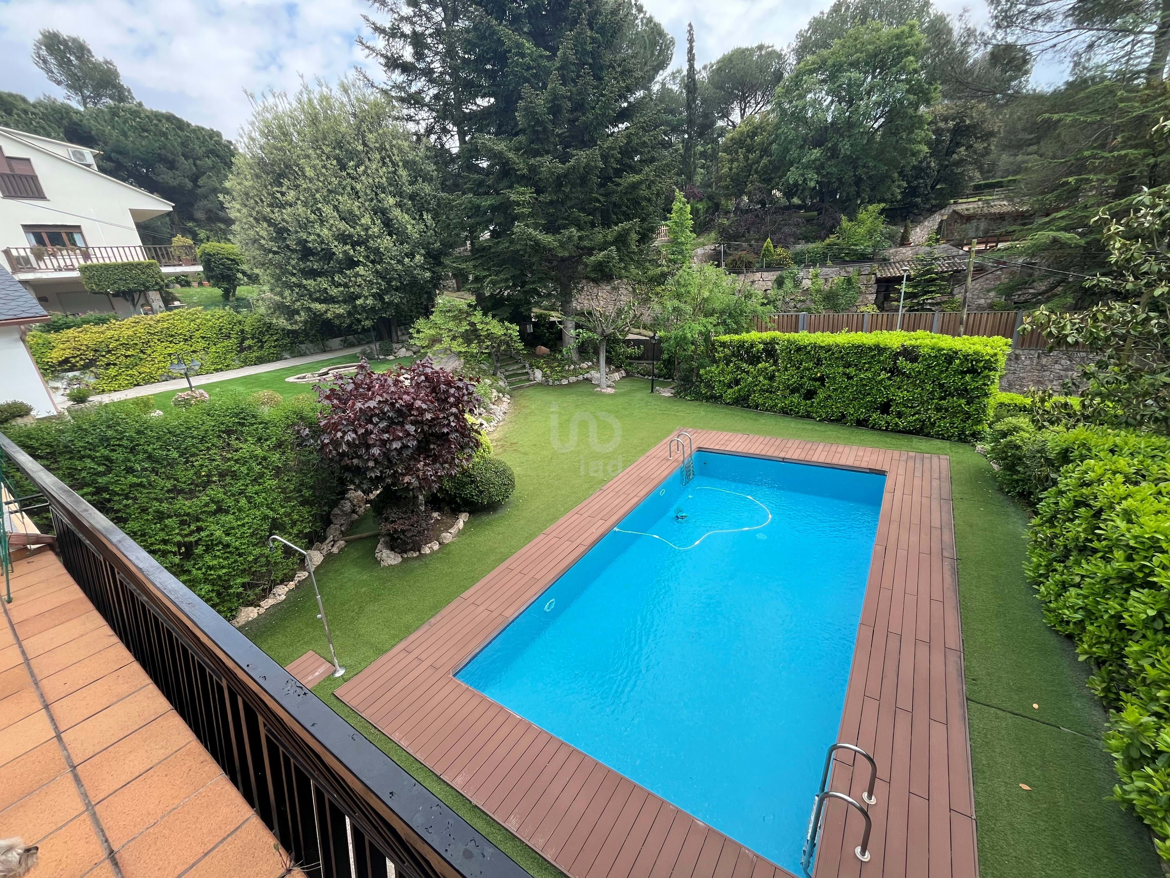 Swimming pool of House or chalet for sale in Aiguafreda  with Air Conditioner, Heating and Terrace