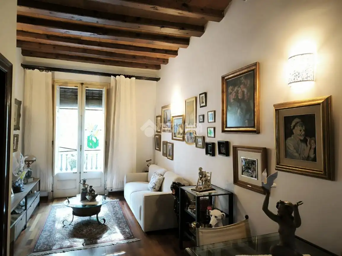Sala de estar de Piso en venta en Barcelona