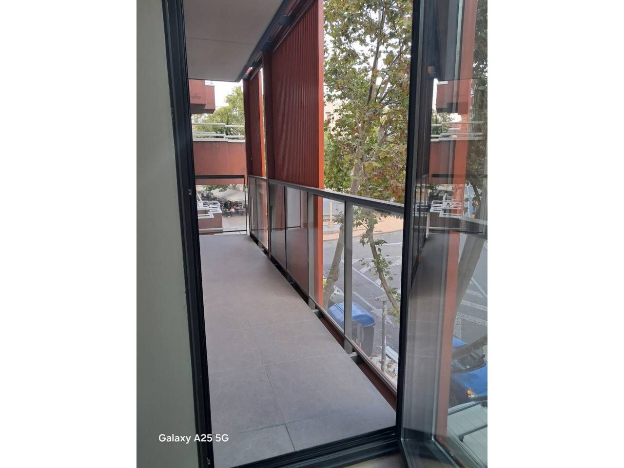 Terraza de Piso de alquiler en Sabadell con Aire acondicionado, Calefacción y Parquet