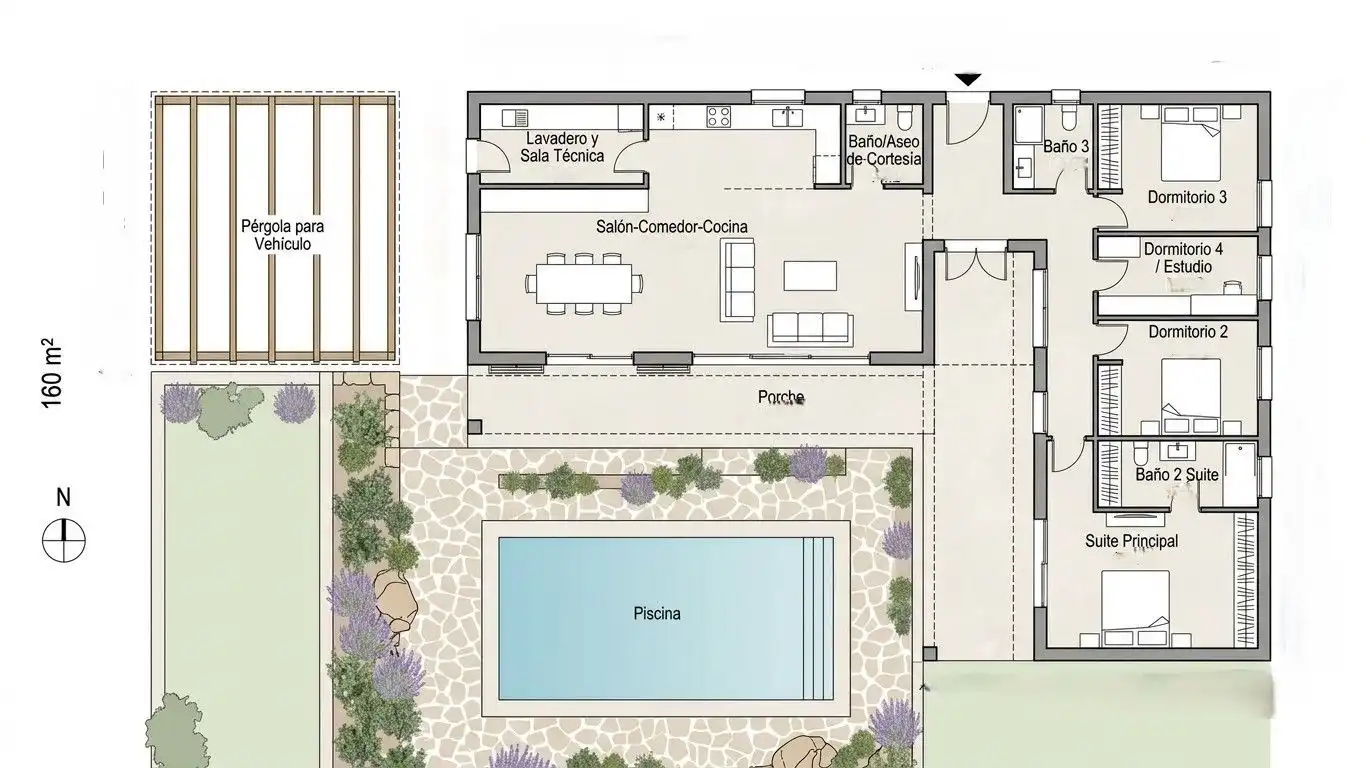 Casa amb piscina en venda a Mas Pere - Río de Oro, imagen 21