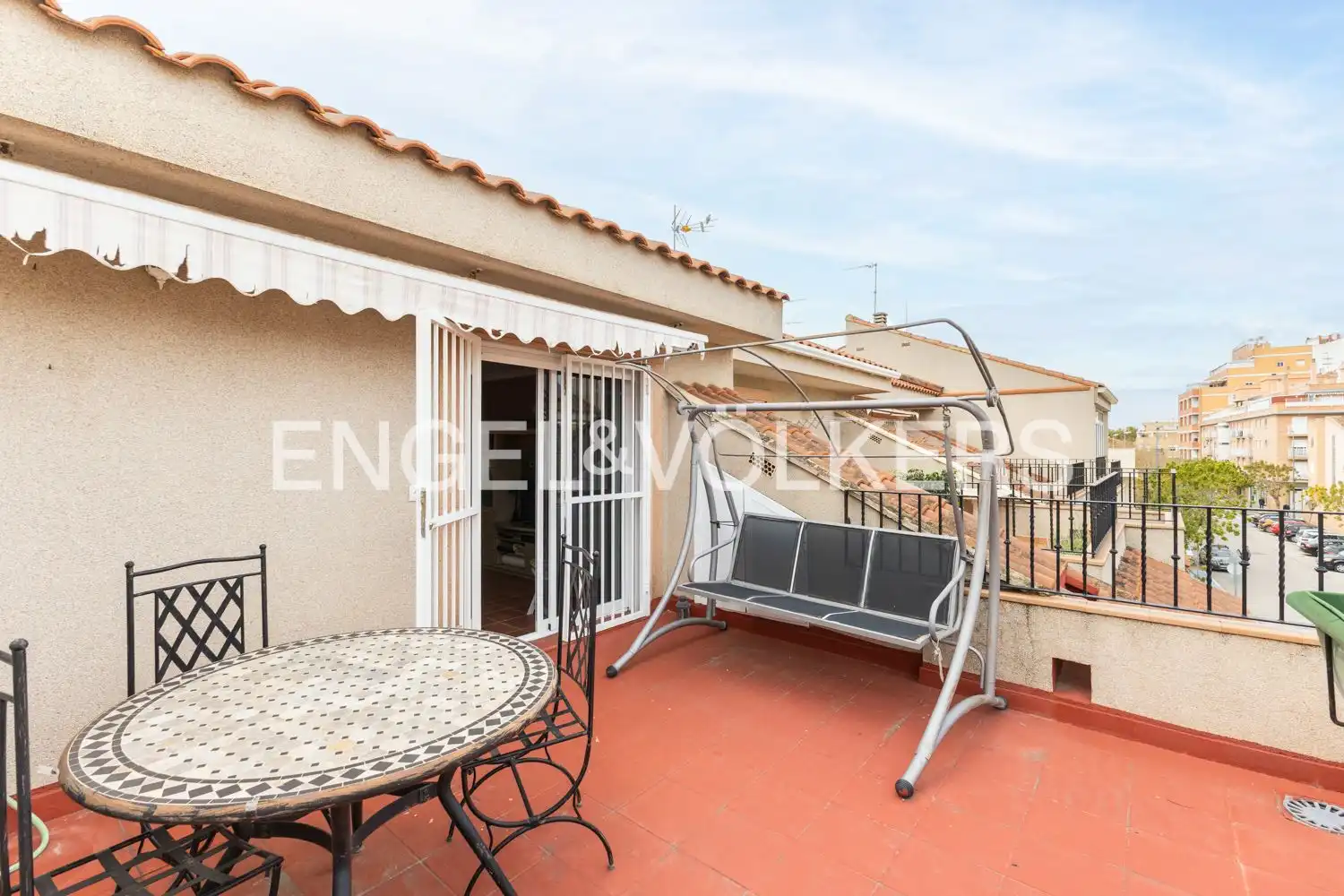 Terraza de Casa o chalet en venta en La Pobla de Farnals con Aire acondicionado, Calefacción y Parquet