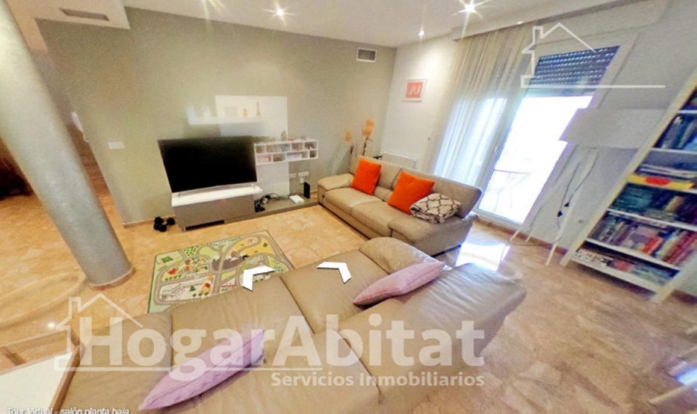 Sala d'estar de Pis en venda en Vila-real amb Terrassa i Traster