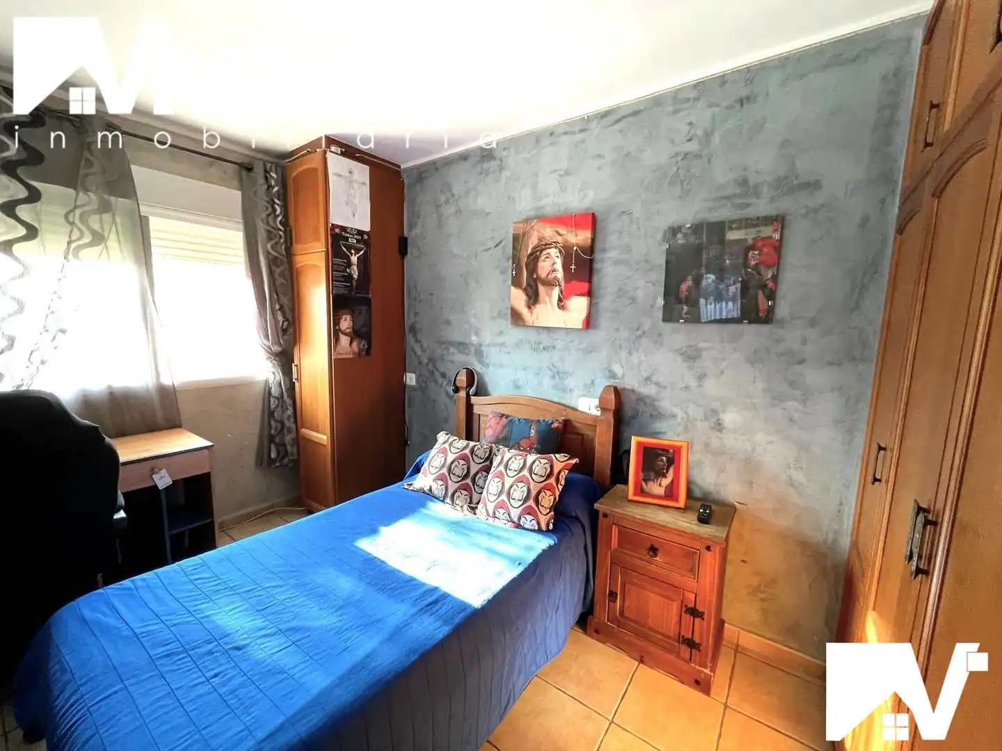 Schlafzimmer von Wohnung zum Verkauf in Lorca mit Klimaanlage, Heizung und Abstellraum